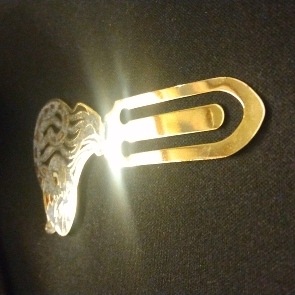 Vintage Artistic Steel Kitty Bookmarker - Picture 4 of 5